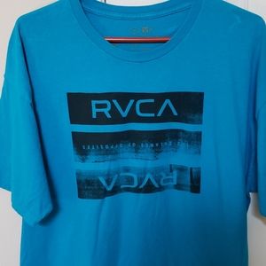 RVCA logo tee